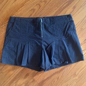 Gray BCBG Maxazria shorts.